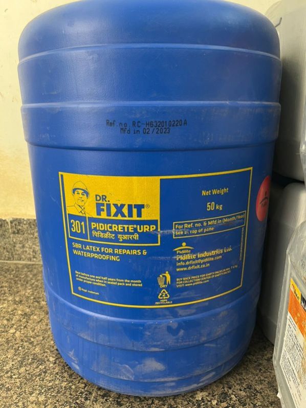 Dr. Fixit 301 Pidicrete URP SBR Latex Waterproofing Chemical