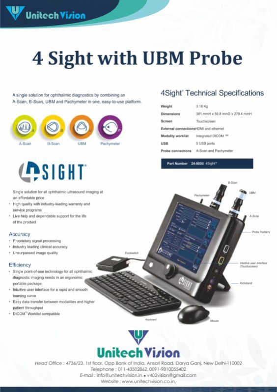 4 Sight With UBM Probe