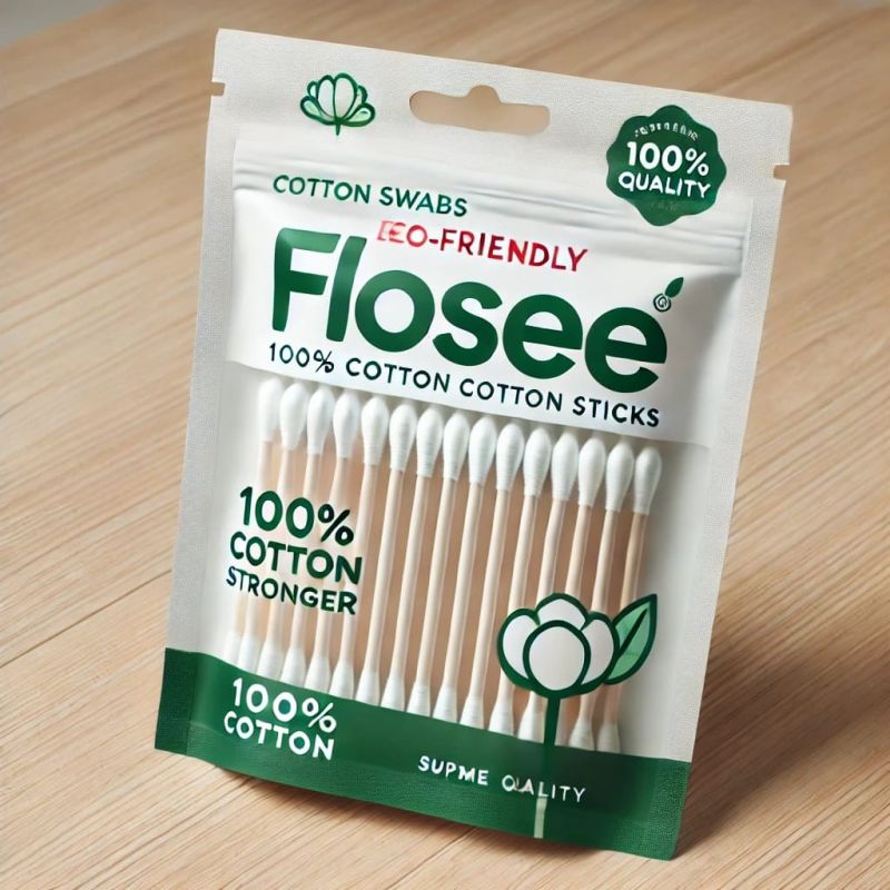 Eco-friendly Biodegradable Cotton Swab