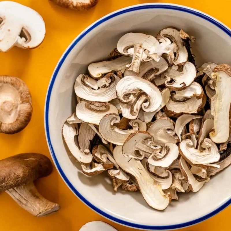 Dried Button Mushroom