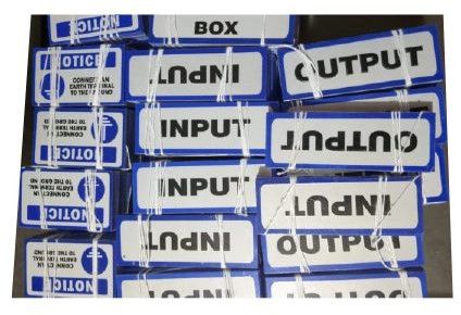 Aluminium Input Output Plate, Technics : Machine Made at Best Price in ...