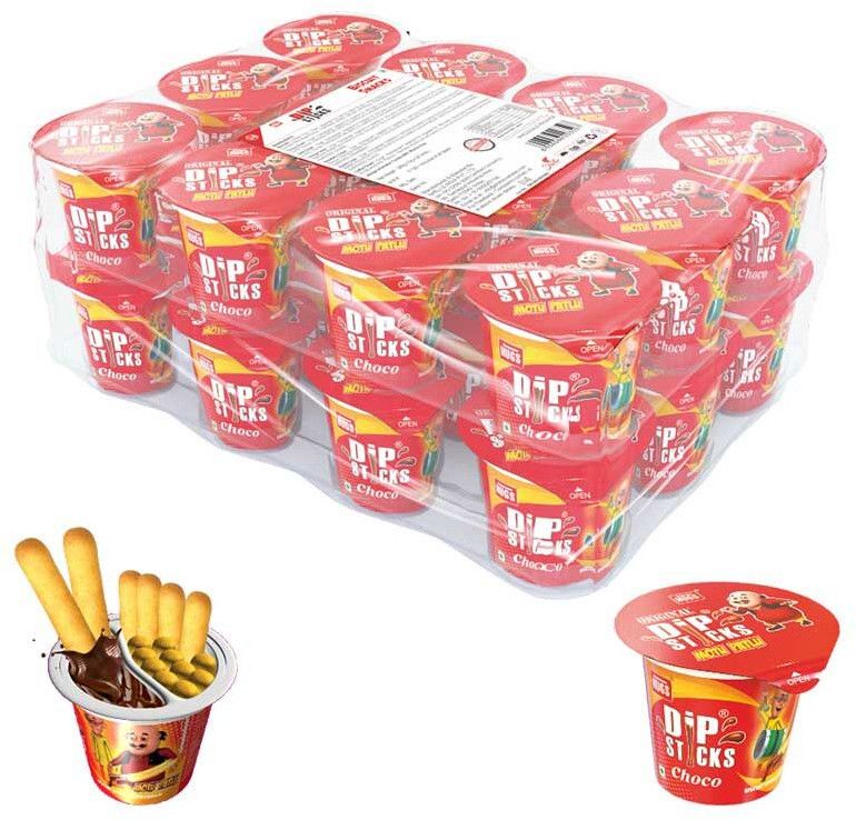 Dip Sticks Choco 24pcs Tray