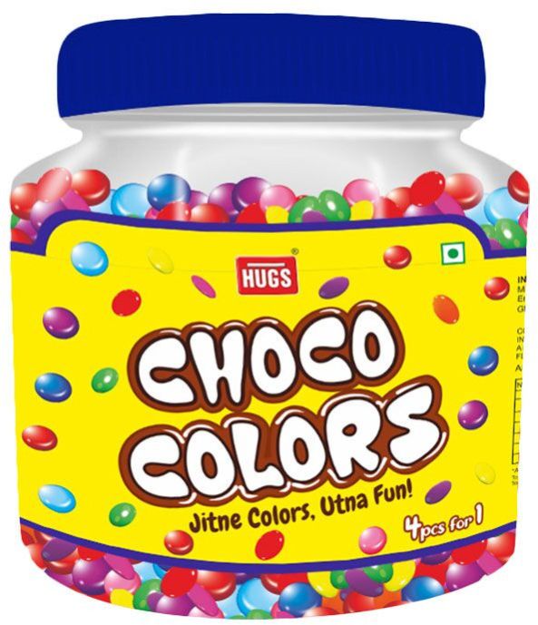 Hugs Choco Colours 450GM