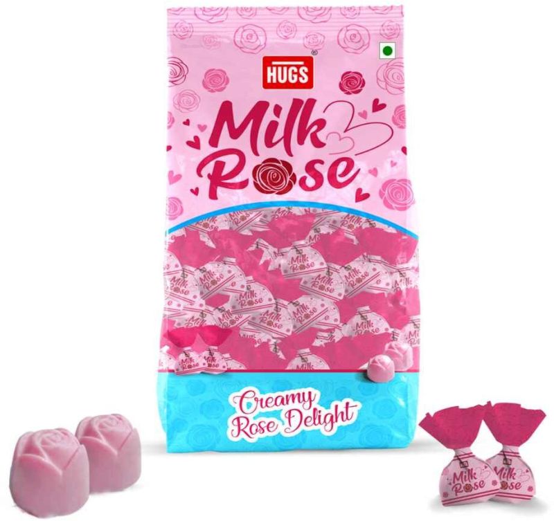 Milk Rosereal Rose Flavour White Chocolates