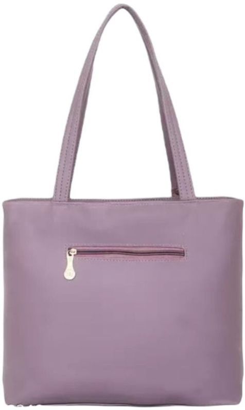 Faux Leather Purple Color Hobo Bag