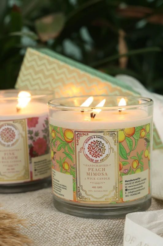 Scented 3 Wick Candle
