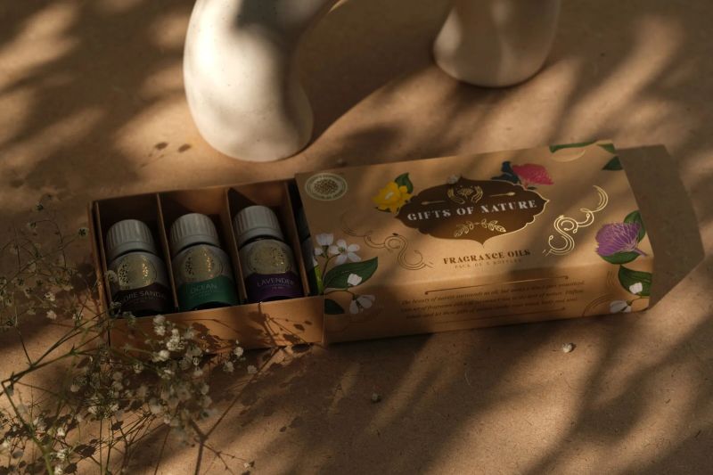 Set Of 5 Fragrance Oils Gift Set