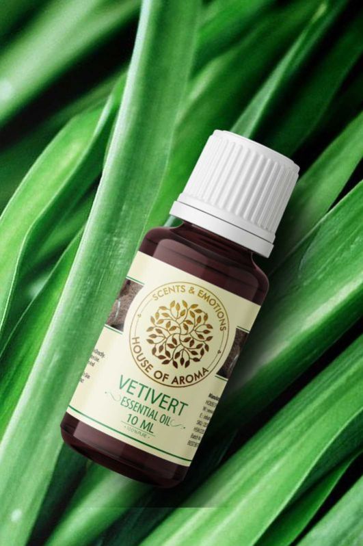 Vetiver Stress Relief Essential Oil