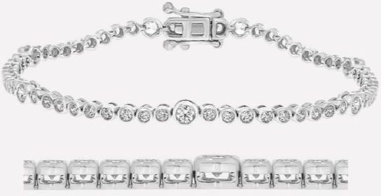BTP65196 Station Series Diamond Bracelet