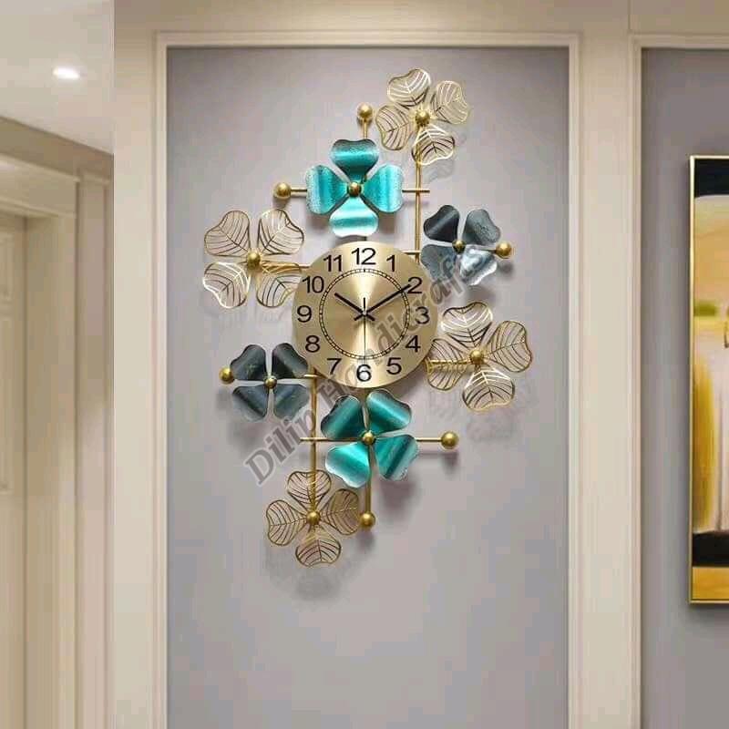 Designer Iron Wall Clock Wall Art