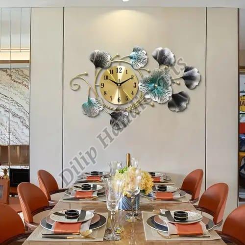 Designer Iron Wall Clock Wall Art