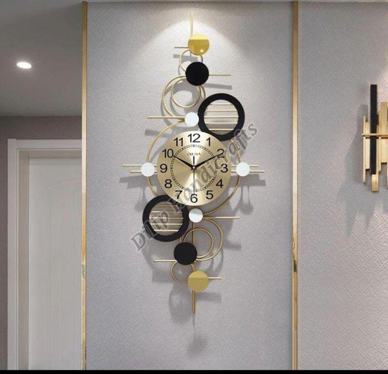 Designer Iron Wall Clock Wall Art