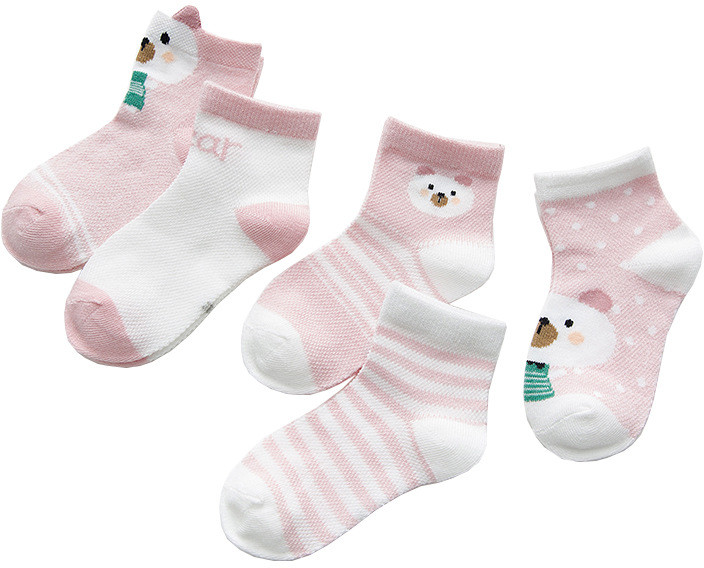 Kids Animal Print Cotton Socks