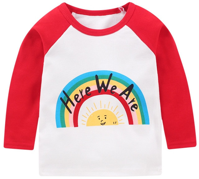 Boys Printed Full Sleeves T Shirt