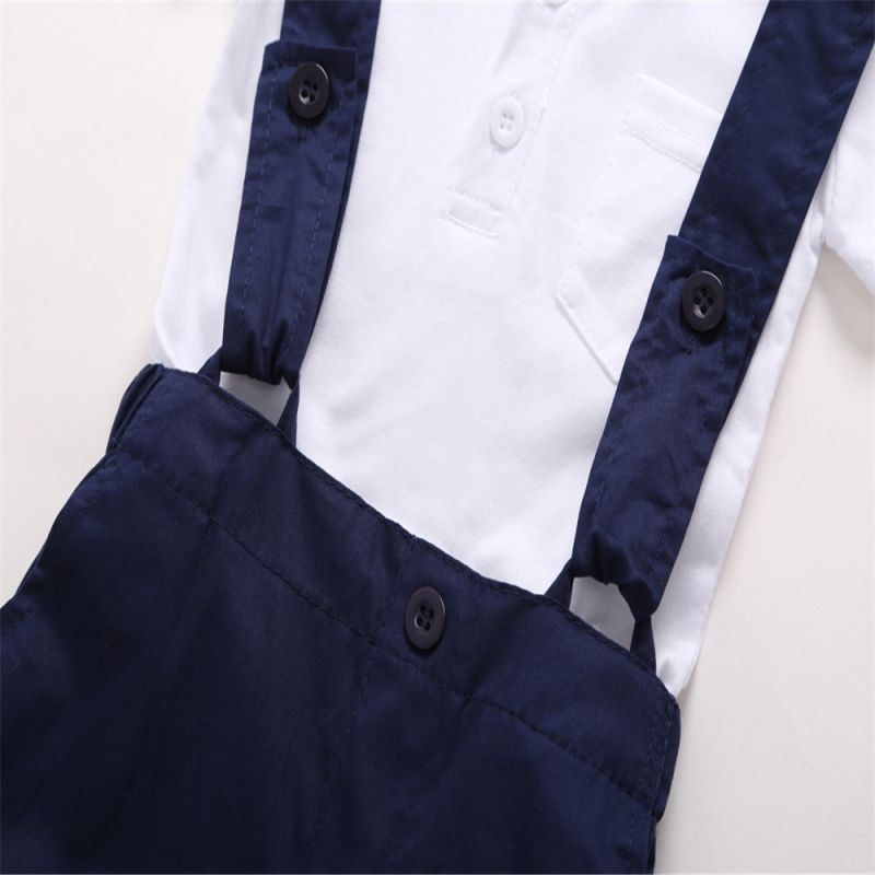 Baby Boy Cotton Shirt & Shorts Set