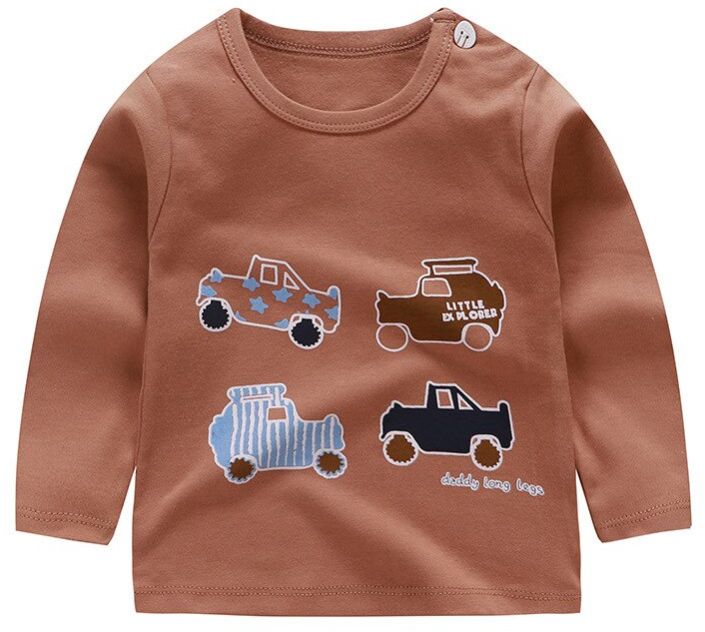 Boys Printed Full Sleeves T Shirt