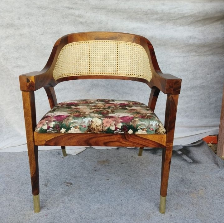 Wooden Cane Dining Chair