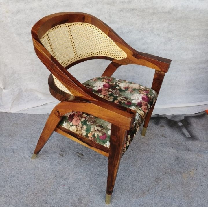 Wooden Cane Dining Chair