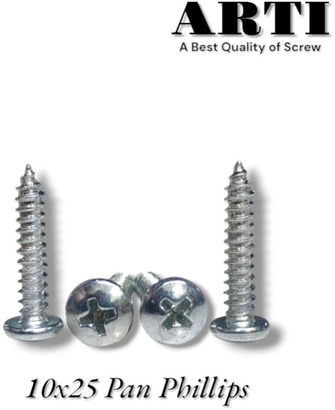 10x25 Pan Phillips Self Tapping Screw