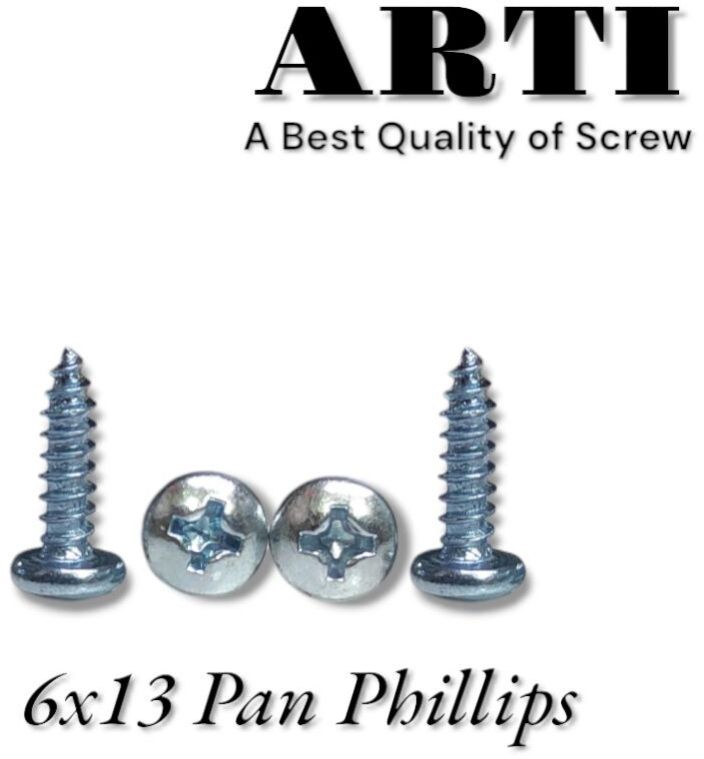 6x13 Pan Phillips Self Tapping Screw