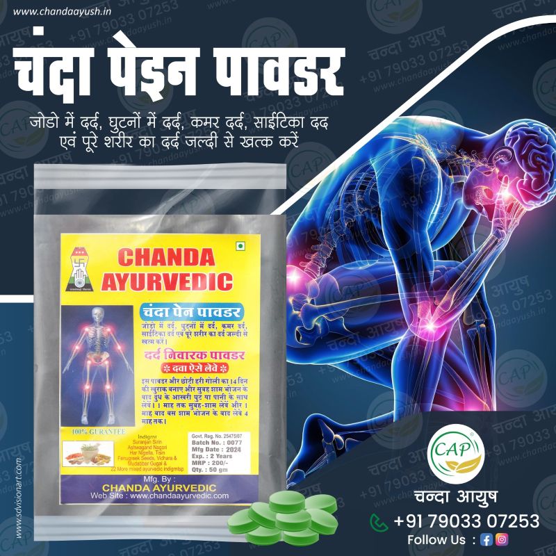 Chanda Ayurvedic Kala Pain Powder 45g