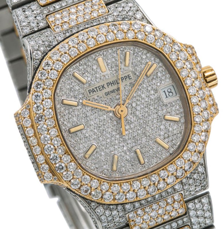 Fully Iced Out Vvs Moissanite Diamond Rapper Hip Hop Watches