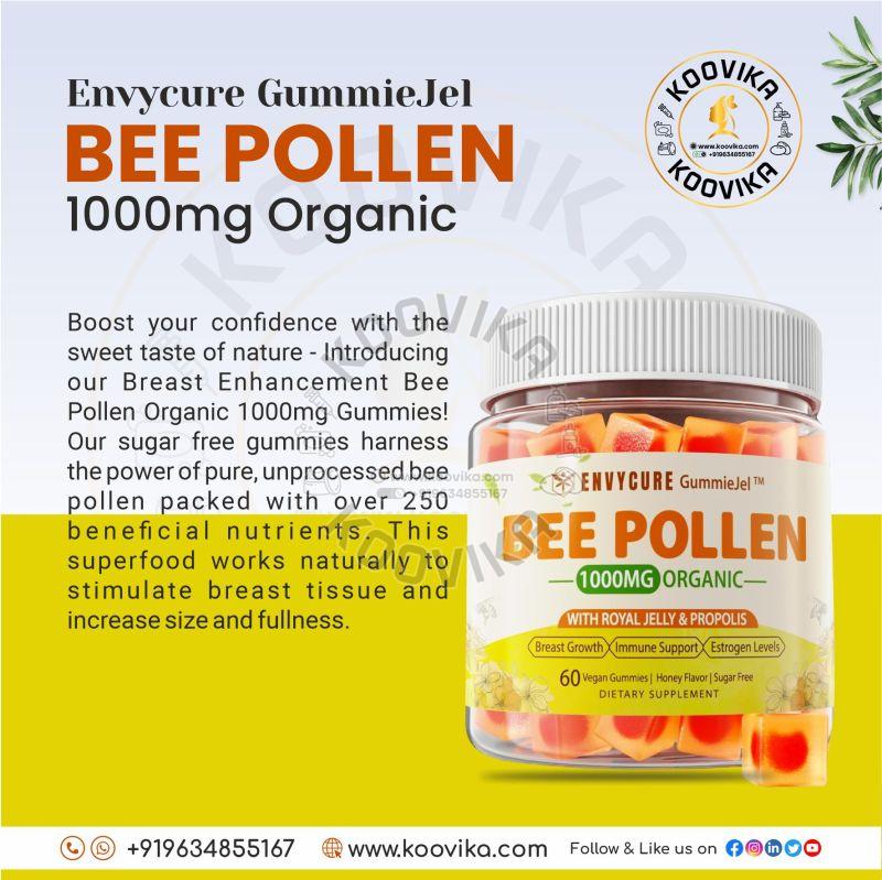 ENVYCURE Breast Enhancement Bee Pollen Organic 1000mg Gummies