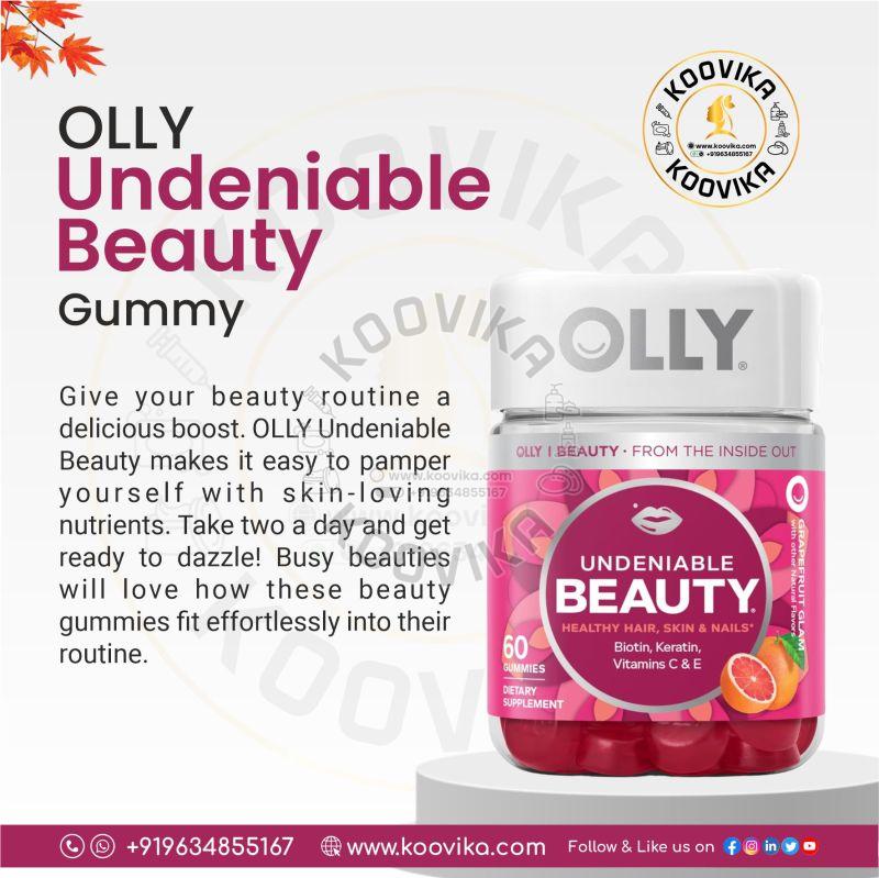 OLLY Undeniable Beauty Gummy For Healthy Hair Skin &AMP;AMP;AMP;AMP; Nails