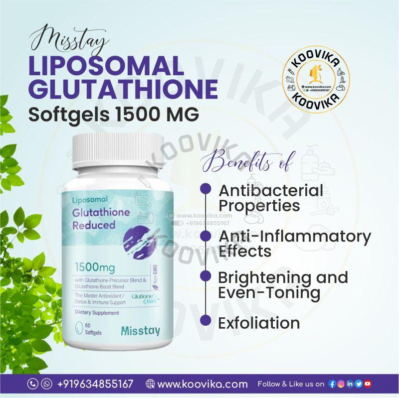 Misstay Complex Liposomal Glutathione Softgels 1500 MG