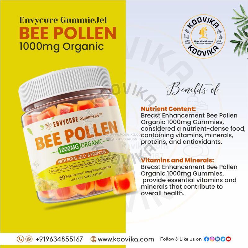 ENVYCURE Breast Enhancement Bee Pollen Organic 1000mg Gummies