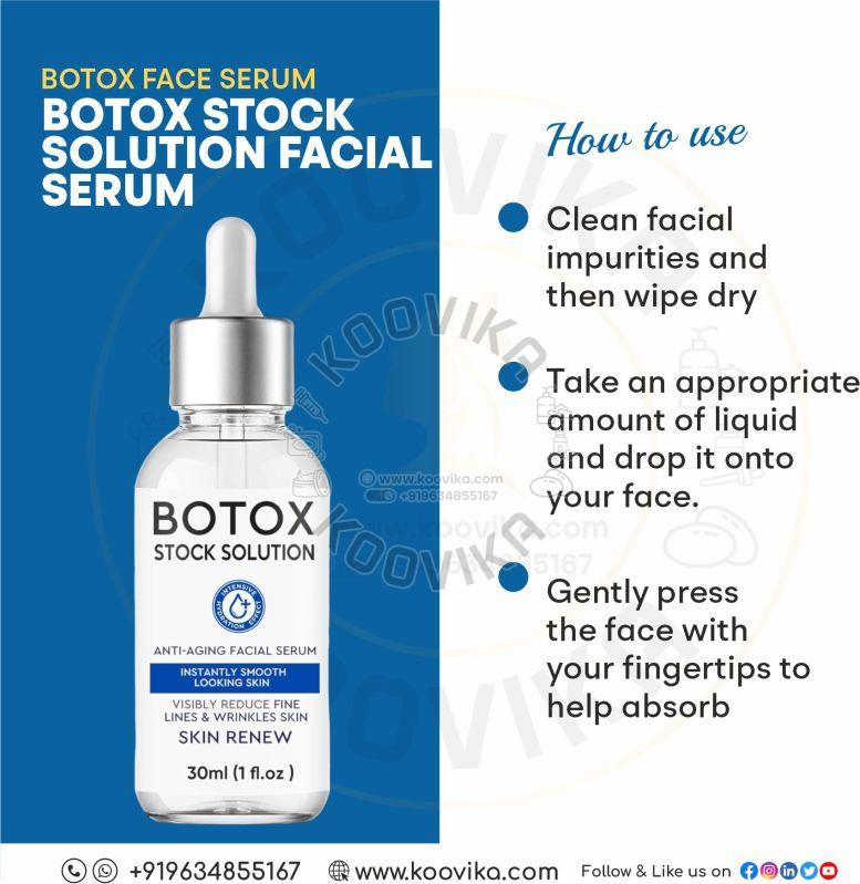 Botox Stock Solution Anti - Aging Facial Serum