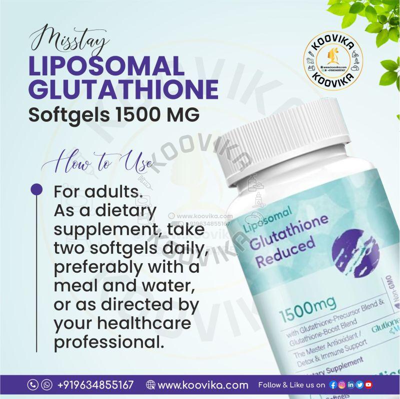 Misstay Complex Liposomal Glutathione Softgels 1500 MG