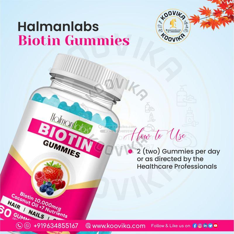 ONE1X Biotin Hair Growth Supplement 10,000 Mcg 60 Gummies