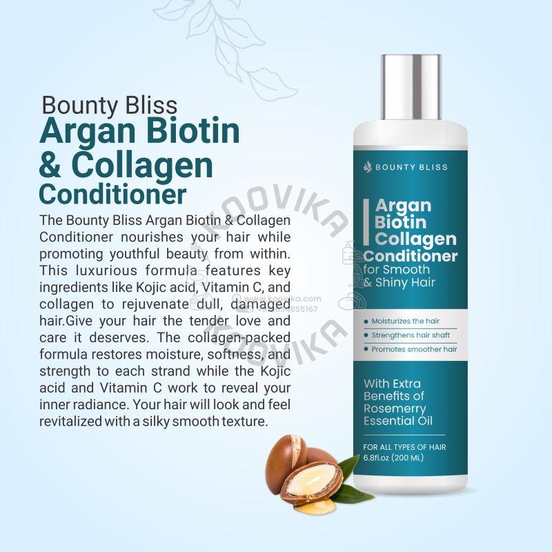 Bounty Bliss Argan Biotin Collagen Conditioner