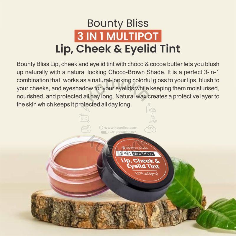 Bounty Bliss Lip, Cheek and Eyelid Tint ( Deep Peach Pink)