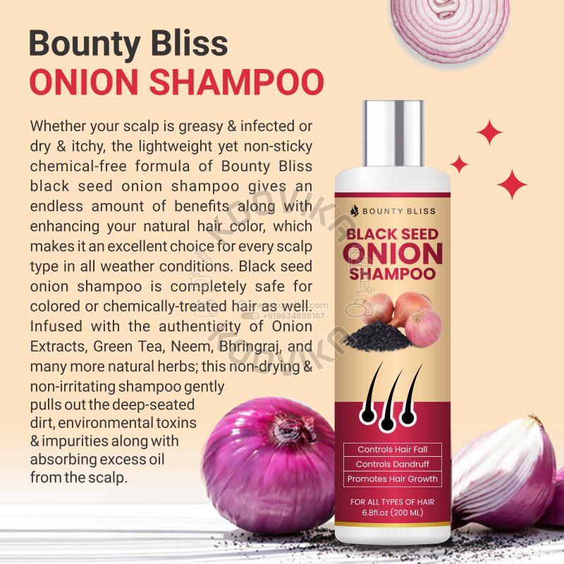 Bounty Bliss Black Seed Onion Shampoo