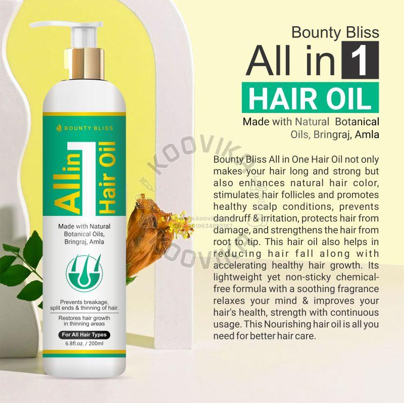 Bounty Bliss All In One Hair Oil With Tea Tree And Rosemary Essential Oils