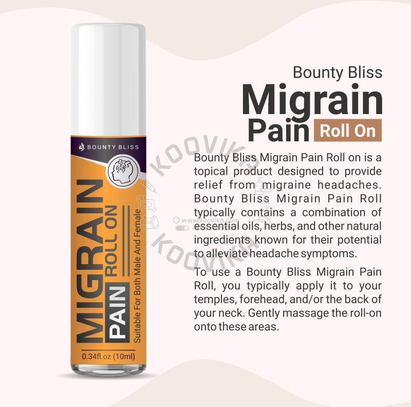 Bounty Bliss Migrain Pain Roll On