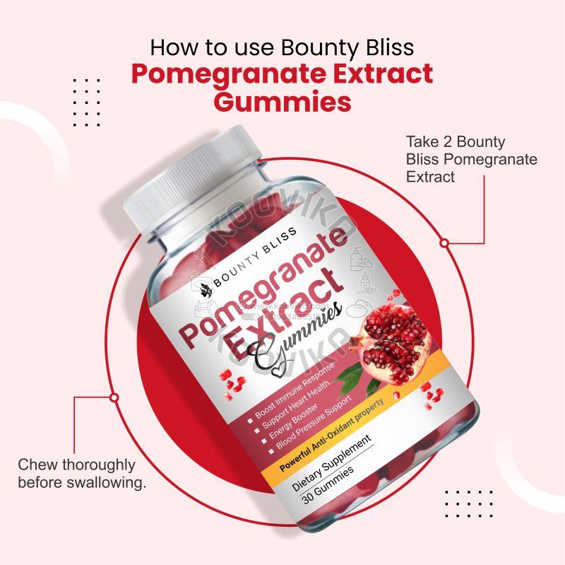 Bounty Bliss Pomegranate Extract Gummies