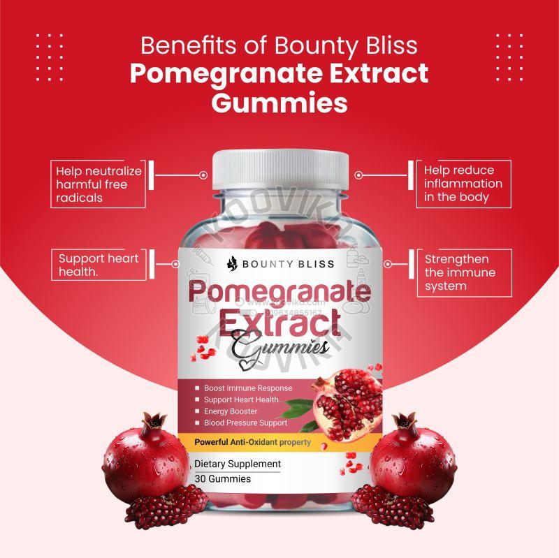 Bounty Bliss Pomegranate Extract Gummies