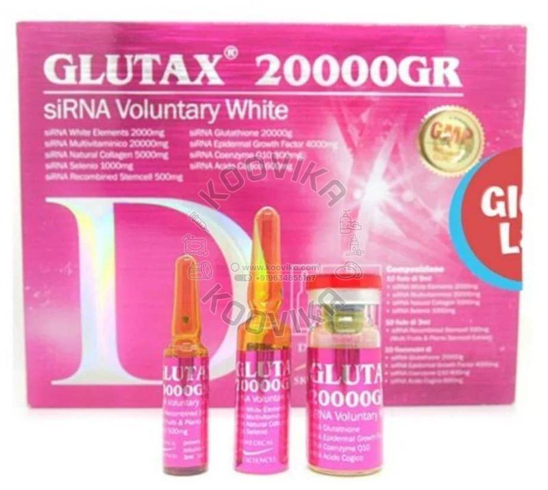 Glutax 20000gr Sirna Skin Whitening Injection