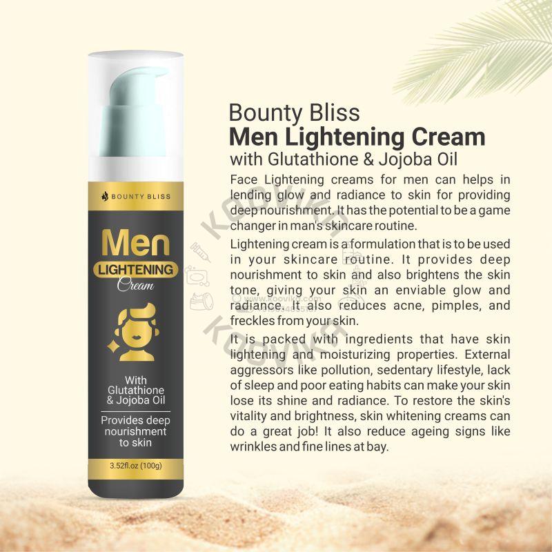 Bounty Bliss Men Lightening Cream With Glutathione &AMP;AMP; Jojoba Oil