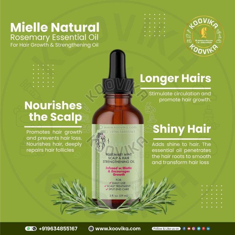 Mielle Natural Rosemary Essential Oil For Hair Growth &AMP;AMP; Strengthening Oil 59 M