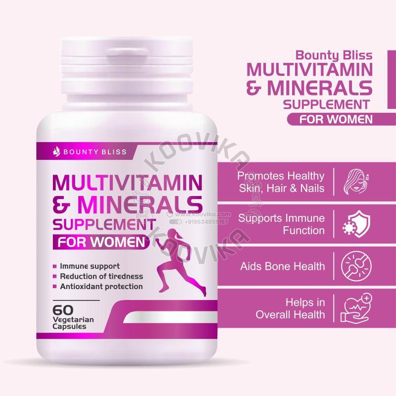 Bounty Bliss Multivitmin and Minerals Supplement For Women