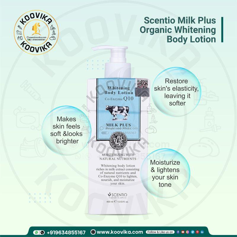 Scentio Milk Plus Organic Whitening Body Lotion