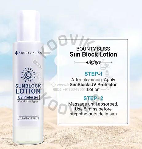 Bounty Bliss Sun Block Lotion