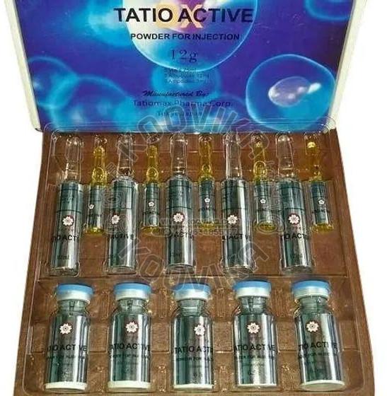 Tatio Active DX 12g Glutathione 5 Session Skin Whitening Injection