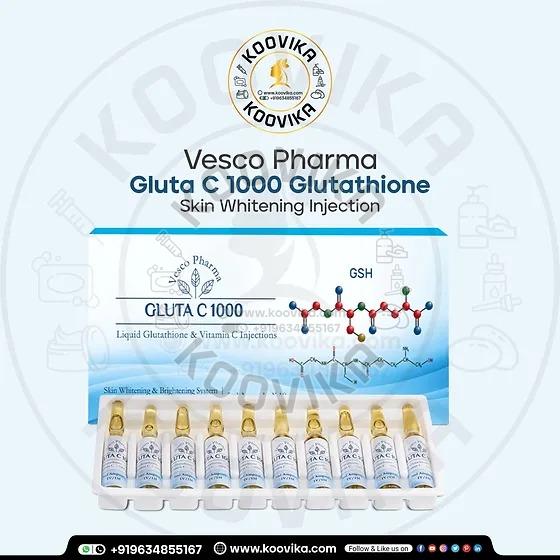 Vesco Pharma Gluta C 1000 Glutathione Injection