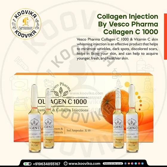 Vesco Pharma Collagen C 1000 With Vitamin C Injection