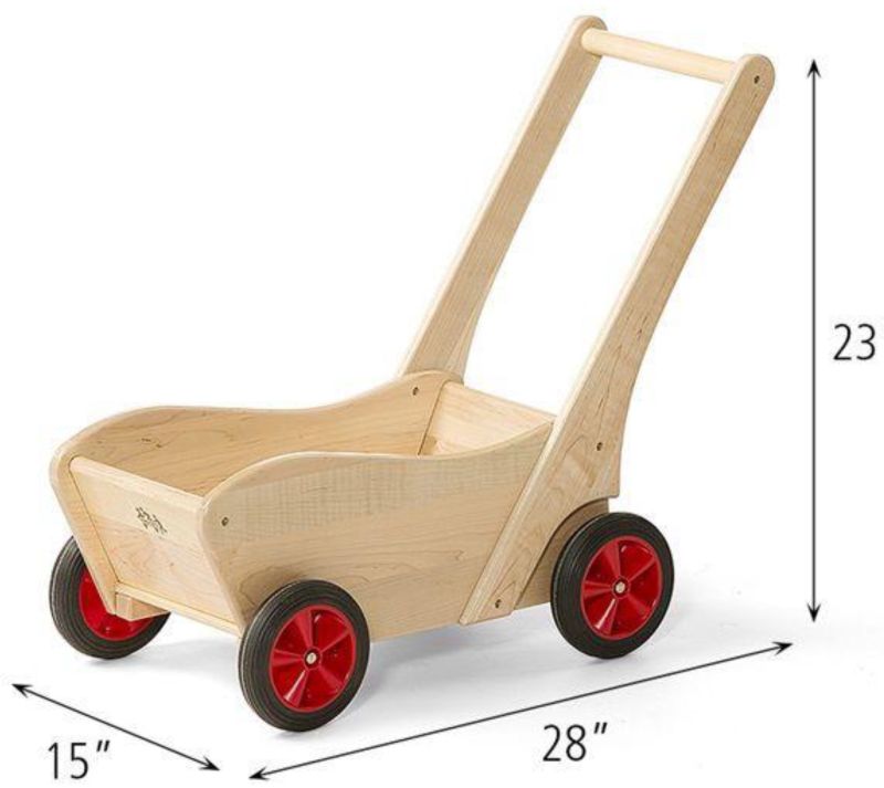 Wooden Kids Toy Trolley